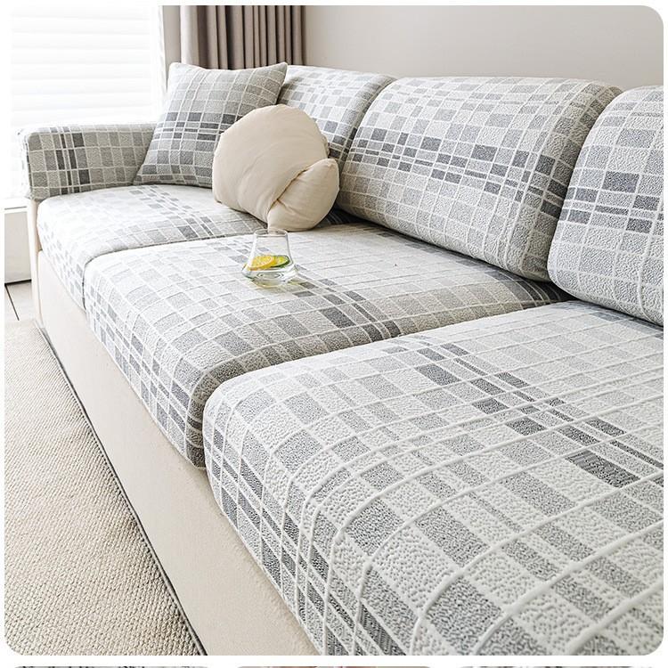 Universal Sofa Cover All Season Breathable Non-Slip Pet Scratch Resistant Washable Couch Protector For Living Room Home Decor