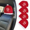 Retractable Christmas Holiday Decoration Car Logo Headrest Cover For Opel Astra Insignia Corsa Zafira Meriva Mokka Vivaro Vectra
