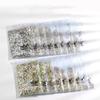 New! 1440pcs Flatback Rhinestones Transparent Manicure Decorative Ornament Shoes Dancing Clothes