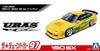 Aoshima Bunka Kyozai The Tuned Car Series Nissan URAS RPS13 180SX Plastic Model Car 1/24 No.97 '96 Ver.1