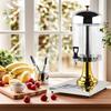 8L Beverage Dispenser with Centre Ice Core and Drip Trays Drink Dispenser with Stand and Spigot for Home Parties Restaurant