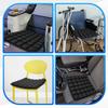 Inflatable Seat Cushion 3D Air Bags Travel Cushion Lightweight Breathable Anti Pressure Ulcer Cushion for Car Office Chair Home