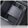 Compatible Tesla Central Console Silicone Storage Box: Original Color, Convenient Lower Console Storage Solution.