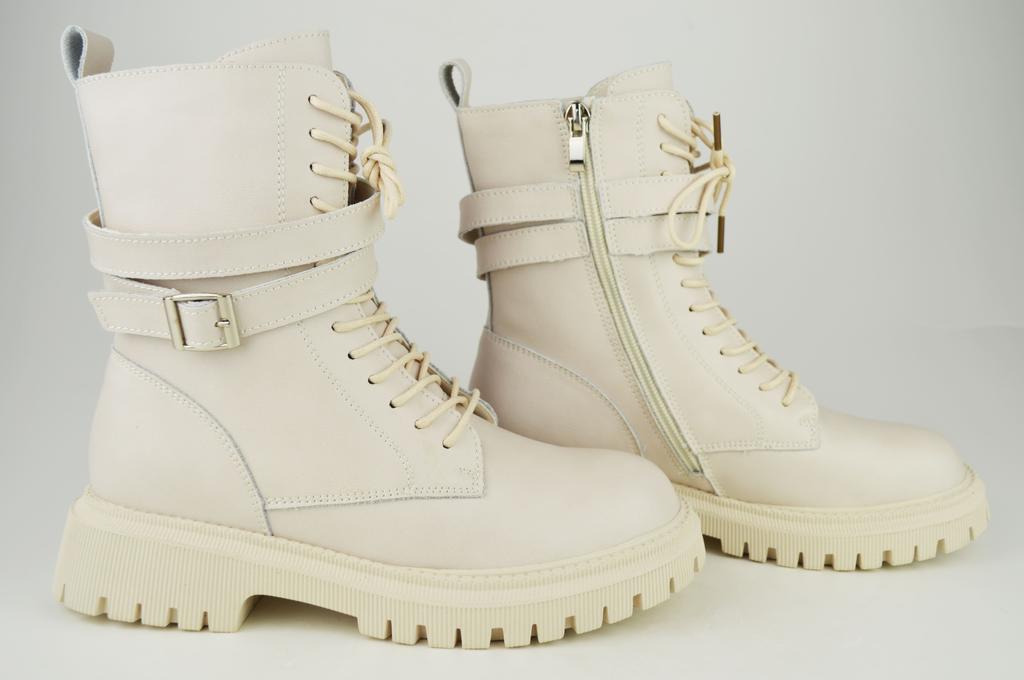 Polosezónní vysoké kozačky Prima D'arte 208 36 Beige