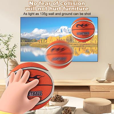 18/21/24cm Tichý basketbal s vysokou odrazivostí Tichý basketbal velikosti 3/5/7 Basketbal bez hluku pro různé vnitřní aktivity