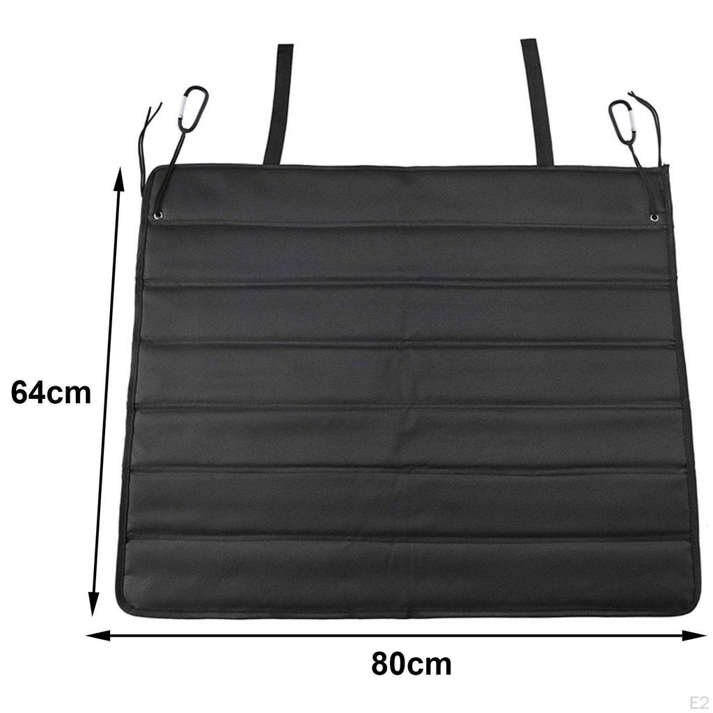 Bilstötfångarskydd Universellt Repskydd Tåligt Vikbart Lastbil Bakre Skydd för Fordon Bilar