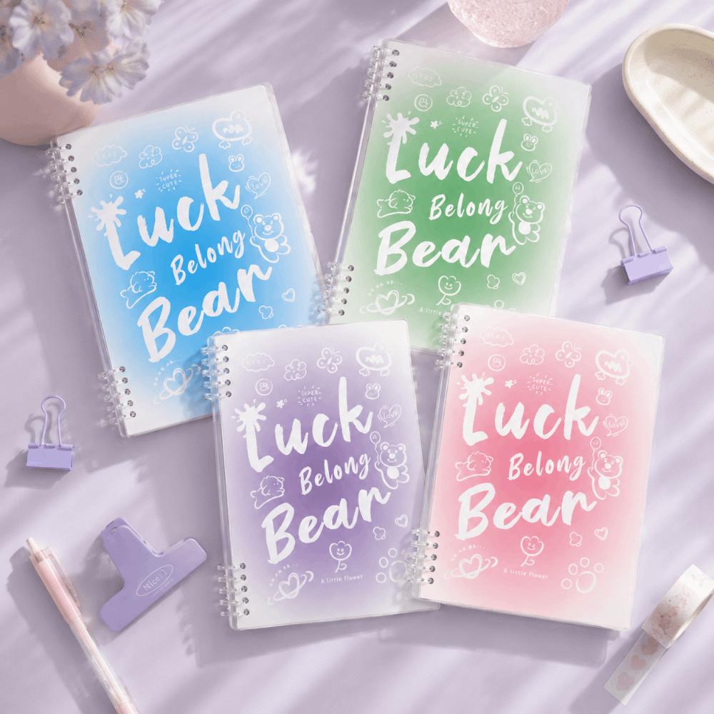 Gradient Color Binder Notebook A5/B5 Notepad Multi-functional Loose-leaf Notebook Studnets