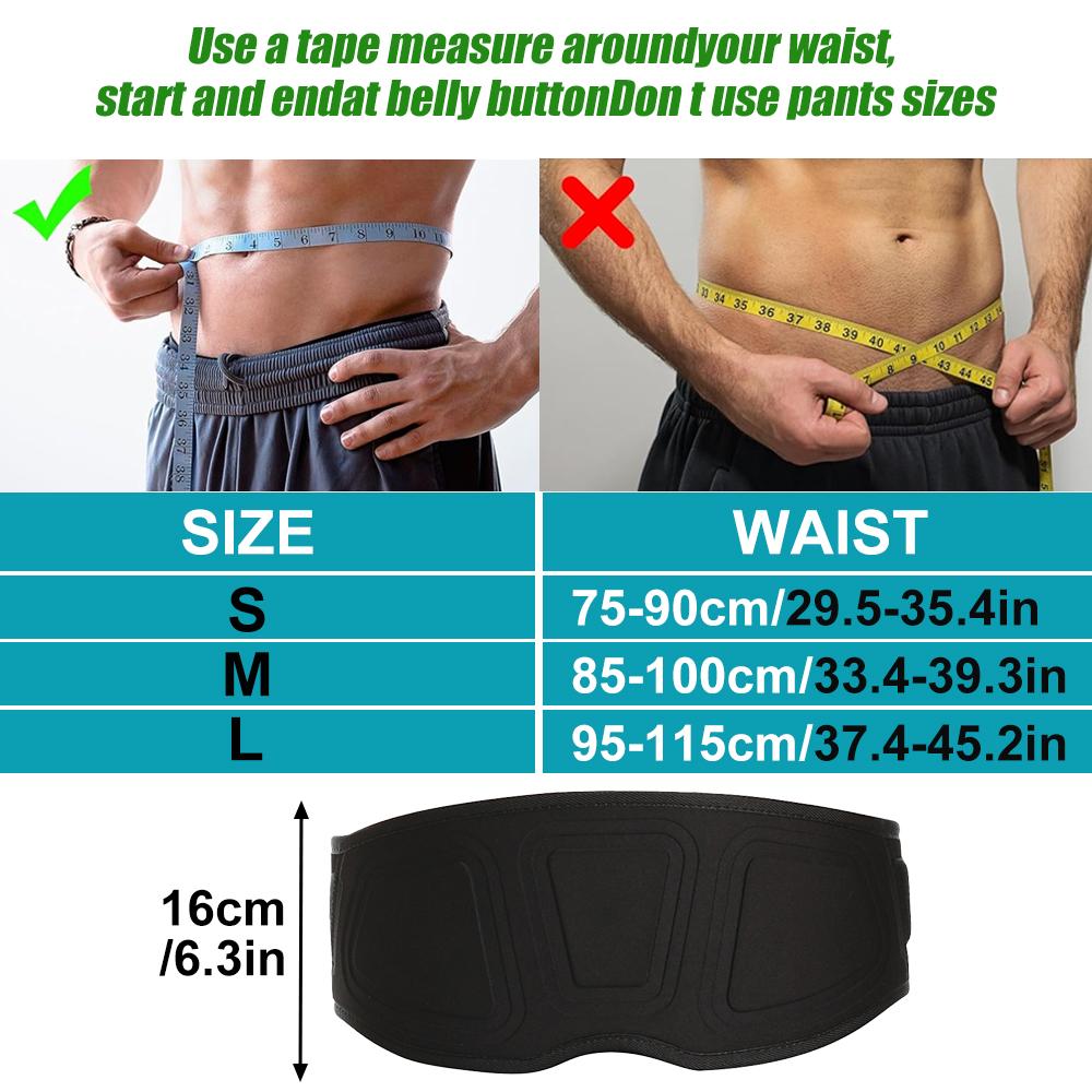 Weight Lifting Belts for Men and Women - Weight Lifting Core & Lower Back Support Workout Waist Belt for Weightlifting Fitness