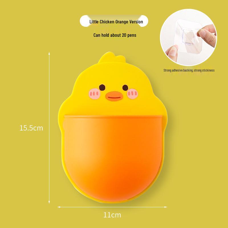 Cute Wall-Mounted Storage Box for Remote, Phone, and Electronics