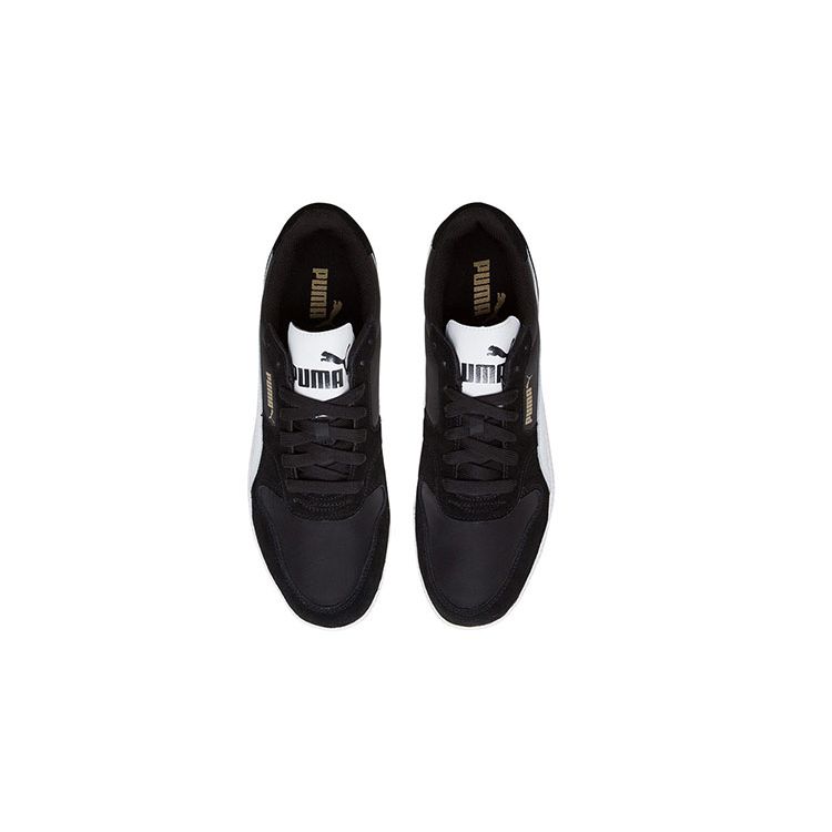 Puma Icra Trainer Low Top Sneakers Men Sneakers Black White 357564-02