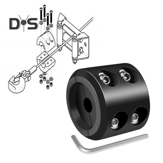 Winch Cable Hook Stopper Universal Compatibility Easy Installation Reliable Shock Absorbent Rubber Cord Plug Car Protector