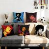 Singer J-Jimi Hendrix Cushion Cover Cushion Cover Set 4Pcs 50X50 45X45 40X40 Pillowcase Decorative Sofa Home Decor