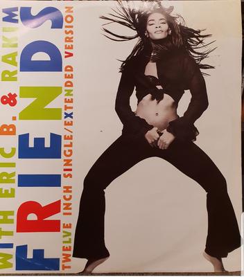 12-Zoll Schallplatte JODY WATLEY, ERIC B. & RAKIM - Friends 023956 MCA Records 1989 Australien Tanz & Elektronik Gebraucht
