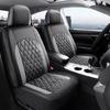 Coprisedili Auto Trapuntati a Diamante Universali Proteggi Cuscino 2/4/9 Pezzi Pelle PU Premium Per Berlina SUV Uso Stagione Unica
