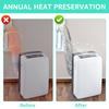 3 Layer Air Conditioner Hose Cover LightweightAC Insulated Hose Cover Wrap  Portable Air Conditioner Hoses Sleeve for 5.9" Diame
