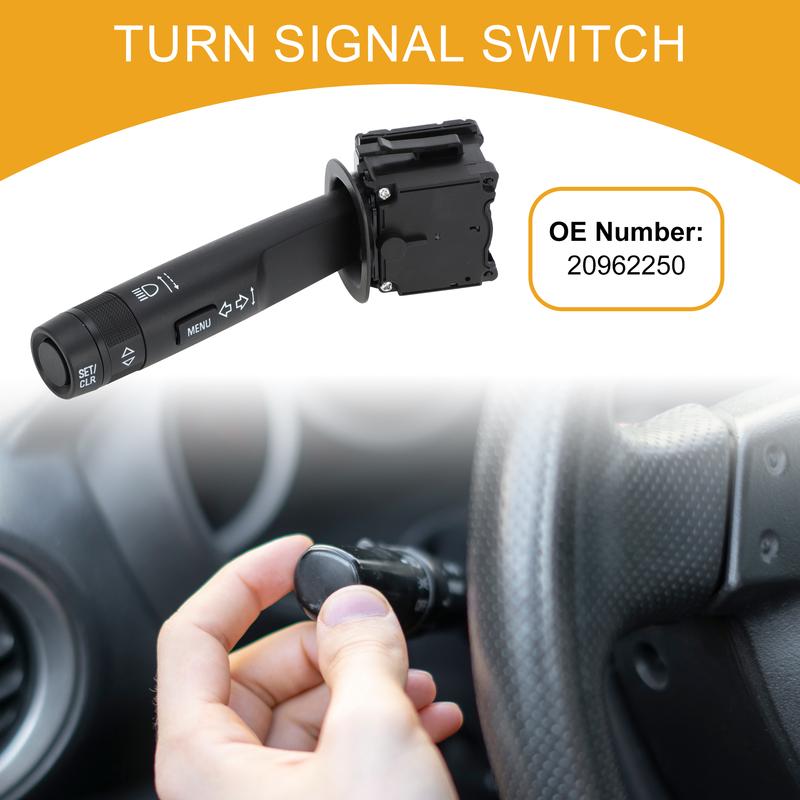 X Autohaux Steering Column Turn Signal Switch Lever No.20962250 Multifunction Combination Switch for Chevrolet Camaro Malibu