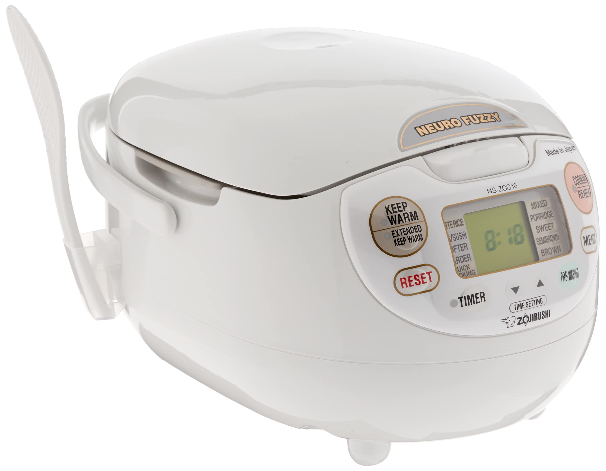 

Rice cooker for overseas markets Zojirushi NS-ZCC10 (120V)