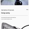Super lysstærk 18-LED Vandtæt Motorcykel Spotlys 12V-60V X20