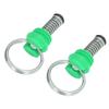 2Pcs Keg Pressure Relief Valve Ball Lock Lid Cornelius Style Accessory Set Kit for Safety