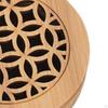 Wood Aroma Burner Box Censer for Home And Hotel Fragrance Diffuser with Lid