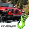 Dtharen UTV Winch Hook,3/8" Winch Hook | Trailer Chain Hook High Strength Tow Cluster