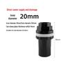 UPVC Fish Tank Plumbing Fittings: Hard Water Pipe Connector & Elbow Tee (Black)