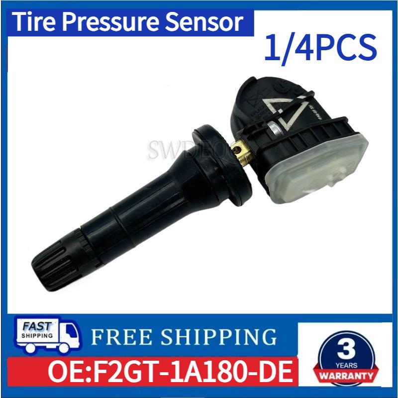 1/4 STKS 433MHZ TPMS Bandenspanningssensor Voor Ford Edge Fiesta Focus IV S-Max Tourneo Connect F2GT-1A180-DE F2GT-1A180-DC