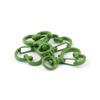 5Pcs/Lot Colorful Metal Heart Lobster Clasp Hooks Key Rings Connectors for DIY Keychain Jewelry Making Findings Accessories