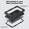Heavy Duty Armor Rugged Tablet Case for Samsung Galaxy Tab A9 8.7inch 2023 SM-X110/X115/X117 with Pen Holder Hand Strap