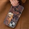 Retro Rust Design Phone Case for Apple iPhone 17 Pro Max Air 11 16 14 15 Plus XS XR 13 16e 12 Soft Cover Capa