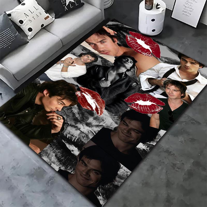 The Vampire Carpet Rug for Living Room Bedroom Home Sofa Decoration,Kids Play Non-slip Floor Mat