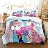 3D Printing Aikatsu! Cartoons Bedding Set Duvet Cover Bed Set Quilt Cover Pillowcase Comforter King Queen Size Adult Bedding741