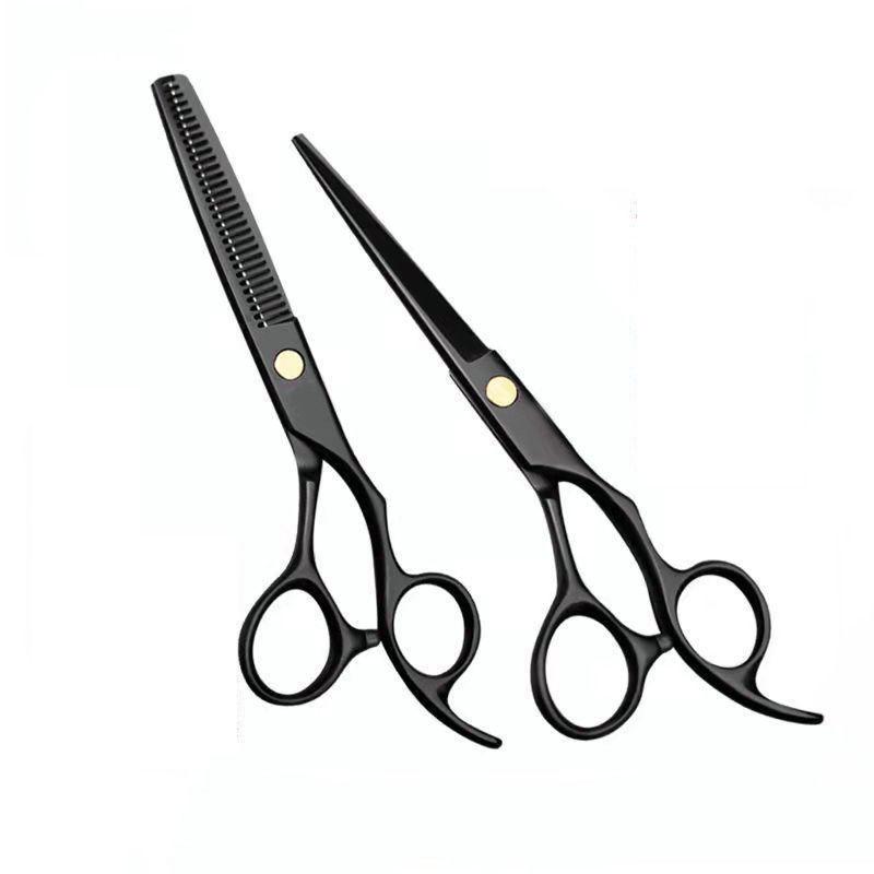 Professionelle Friseurschere zum Ausdünnen und Texturieren für Friseure und zum Pony schneiden