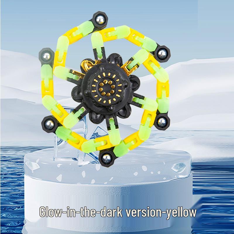 Kids' Transforming Luminous Gyro Decompression Fidget Toy