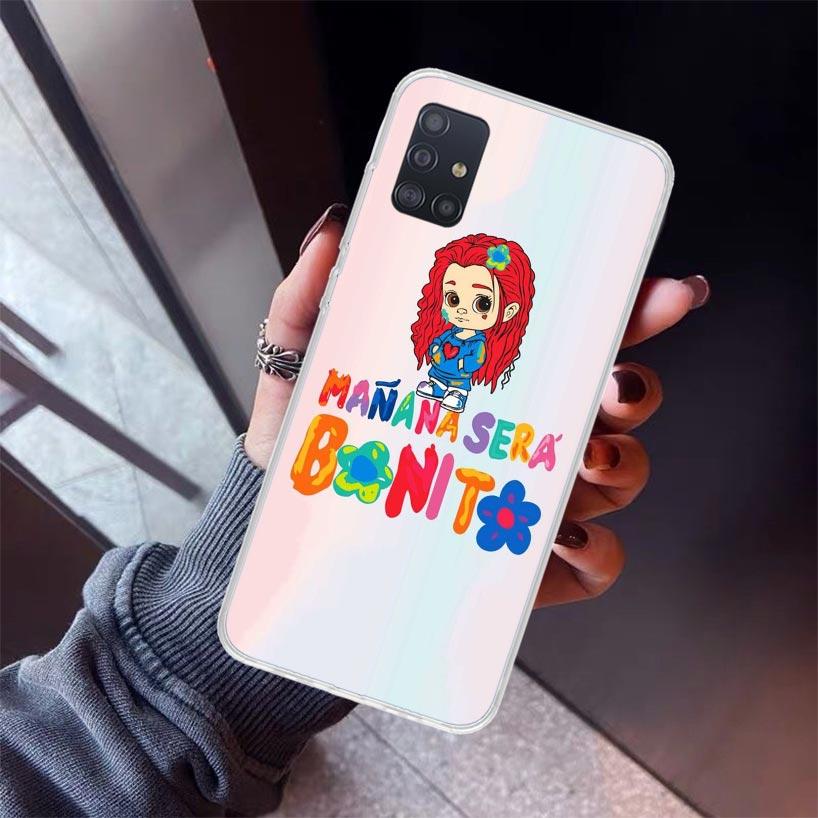 Karolg M-Manana Sera B-Bonito Phone Case For Samsung Galaxy A12 A52S A42 A32 A22 A51 A50 Note 20 Ultra 10 S10 Plus A71 A70 A31 A