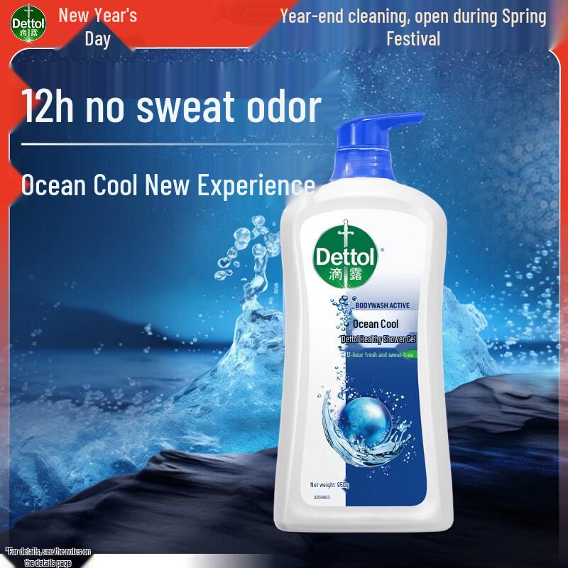 Dettol Healthy Ocean Cool Fresh Shower Gel