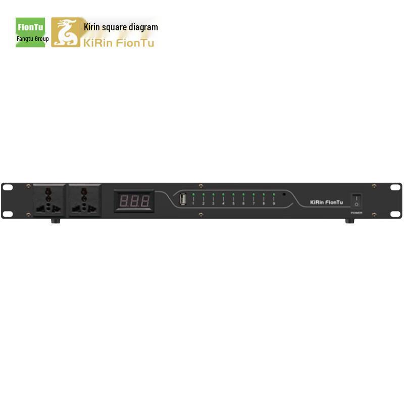 

KRFIONTU 8-Channel Sequential Power Supply for Conference Audio System (CN version)