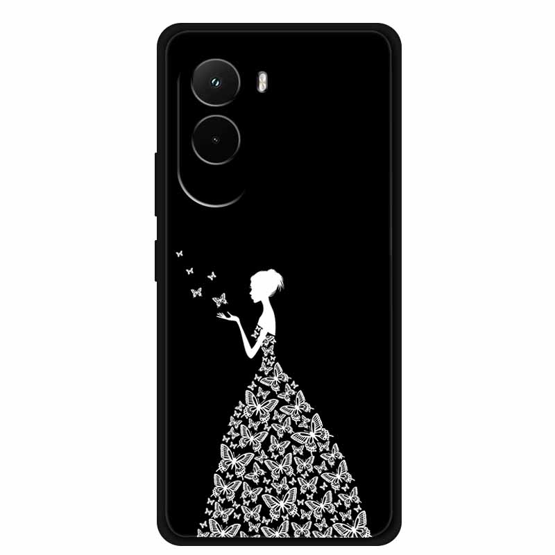 

For Xiaomi Poco M7 Plus Case Soft Silicone Luxury Colorful Back Covers for Poco M7 Plus Cover Protective Phone Bags PocoM7 Plus Poco M7 Plus