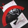 Red Dance Fan, Folding Fan for Dancing, Classical Dance, Chinese Style, Ancient Style, Hanfu