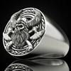 Nordic Viking Fight Axe Ring 149