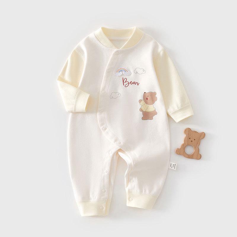 

Baby Romper: Pure Cotton Pajamas for All Seasons (3-18 Months) 90 (19-25 lbs)