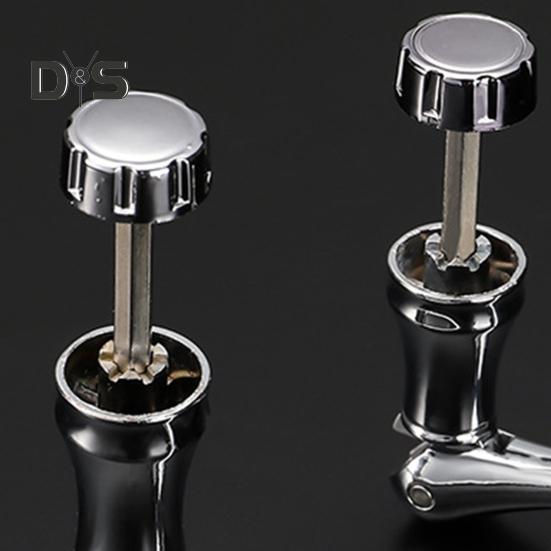 Fiskesnelle Vippearm Heavy Duty Metal Universal Spinning Baitcasting Snelle Krafthåndtak Reservedeler Fisketilbehør