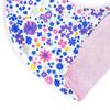COLORFUL CANDY STYLE Triangular Baby Drool Made In Flower Pattern Airy Shower with a Pocket Tissue Pouch Bib, Bib, Bib, Japan, (Scaly Fabric,