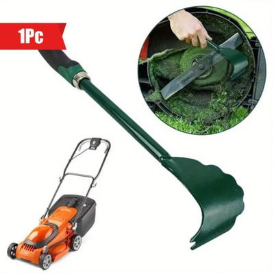 Heavy Duty Lawn Mower Cleaning Tool Iron Construction 1 Piece Trimmer Maintenance Tool Garden Tool Lawn Mower Cleaner