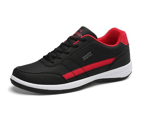 Fashion Men Sneakers Anti Slip Comfort Odor Proof Sports Shoes Men Breathable Leisure Leather Sneakers Run Tennis Shoes Tenis Masculino