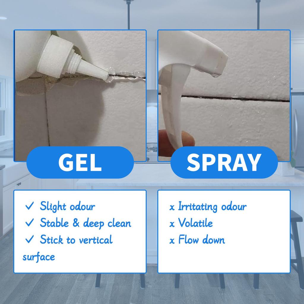 Mold Removal Gel Furniture Tile Wall Washing Machine Silicone Multi-functional Cleaning Mold Removal Gel200ml