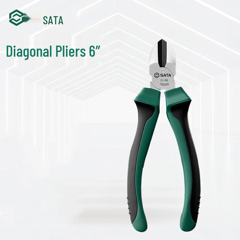 SATA 6-inch Mini Diagonal Cutting Pliers