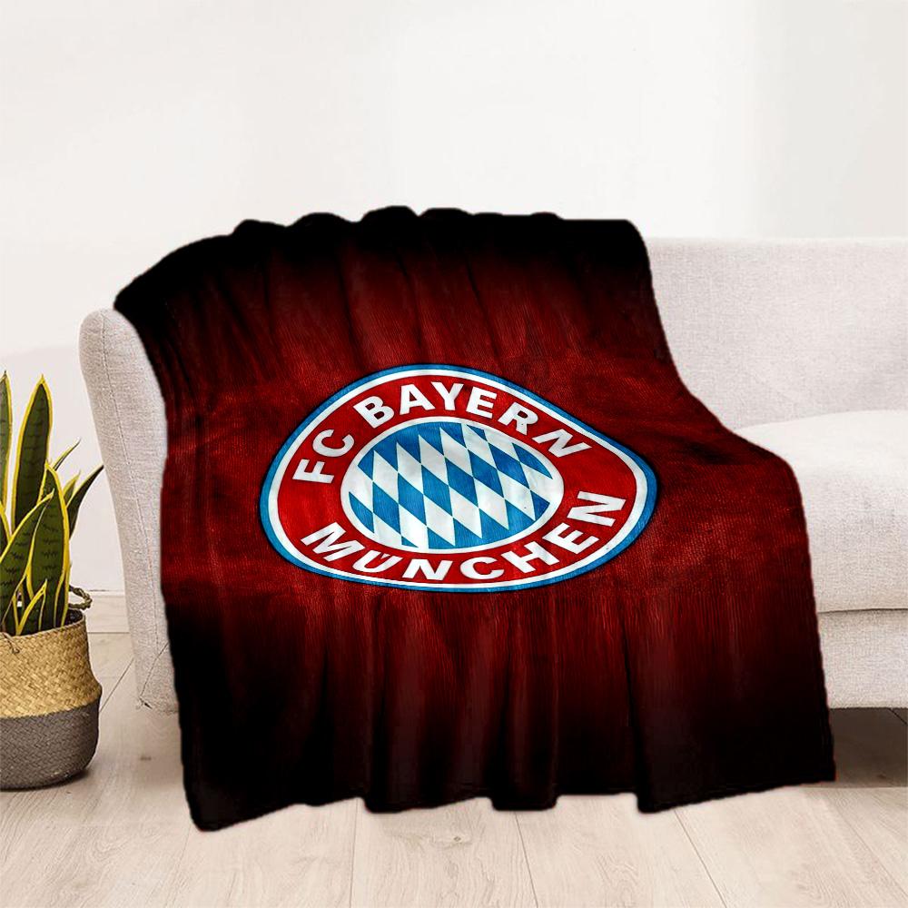 Bayern Munich Blanket Ultra-Soft Suitable for Office Livingroom Chair for All Seasons Warmthful Decor Gifts For Family Or Friends