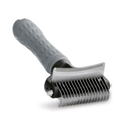 SanMori Pet Brush Cat Brush Dog Brush Furminator Knot Removal Comb Be Removes Tangles In Pet Hair Pet Grooming Brush For Both Cats and Dogs [Genuine