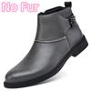 Side Zipper Male Ankle Boots Genuine Leather Men's Motorcycle Boots Classic for Men Ankle Boots 2024 Men Casual Low Top Shoes